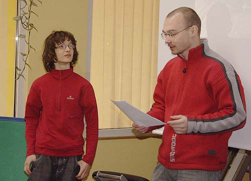 Tiskovka ČHS - Adam Ondra a Dan Kadlec