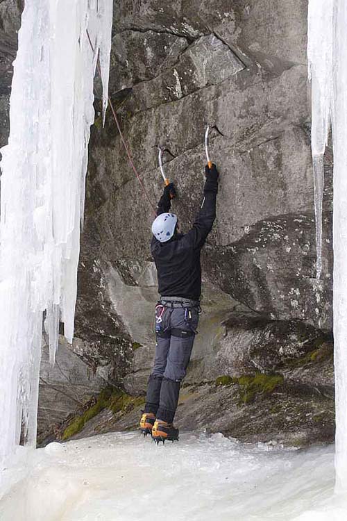 Maltatalschlucht, pravý ledopád Maltatalschlucht, pravý ledopád