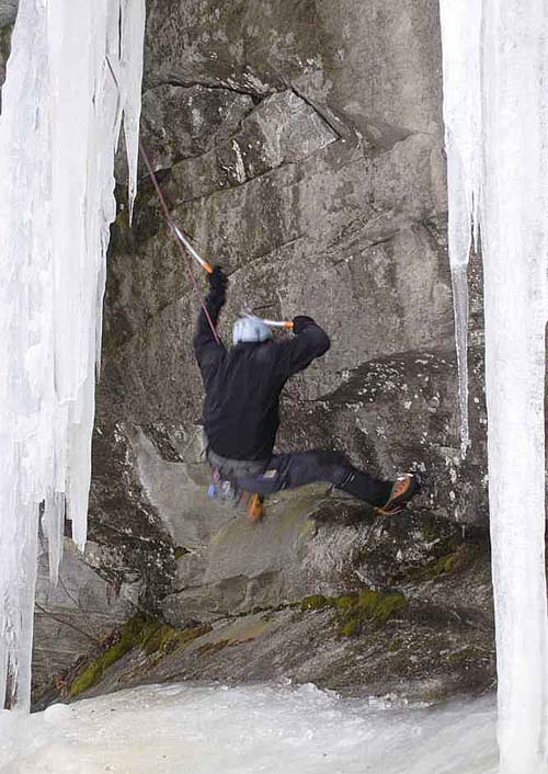 Maltatalschlucht, pravý ledopád Maltatalschlucht, pravý ledopád