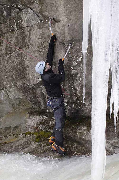 Maltatalschlucht, pravý ledopád Maltatalschlucht, pravý ledopád