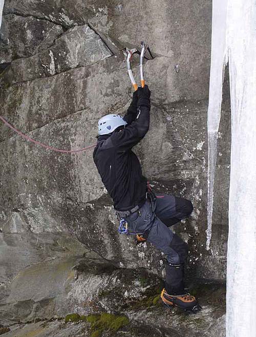 Maltatalschlucht, pravý ledopád Maltatalschlucht, pravý ledopád
