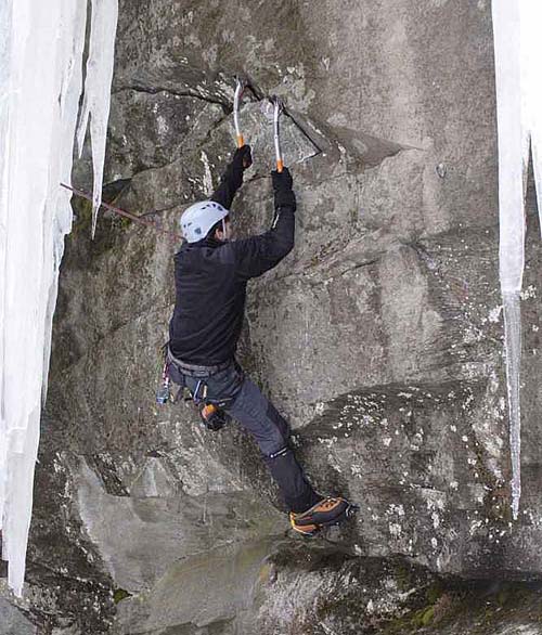 Maltatalschlucht, pravý ledopád Maltatalschlucht, pravý ledopád