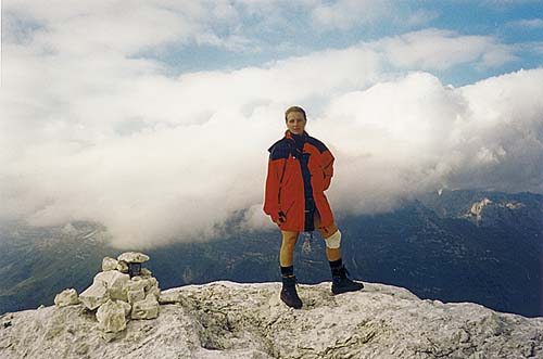 Bela Peč - na vrcholu