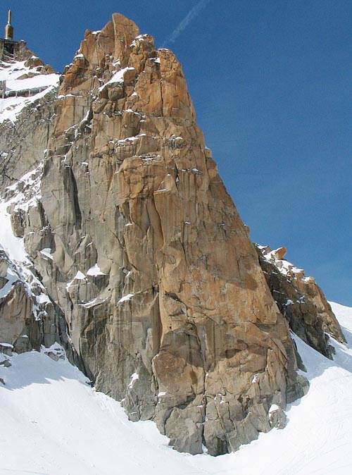 Aiguille du Midi - Jižní stěna