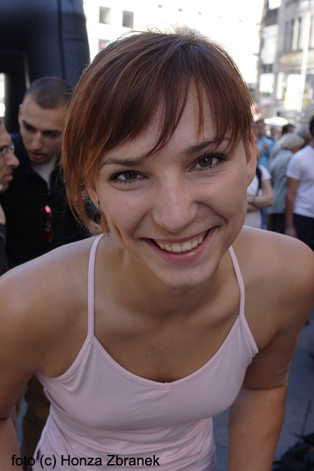 Silva Rajfová a její úsměv pro fotografa