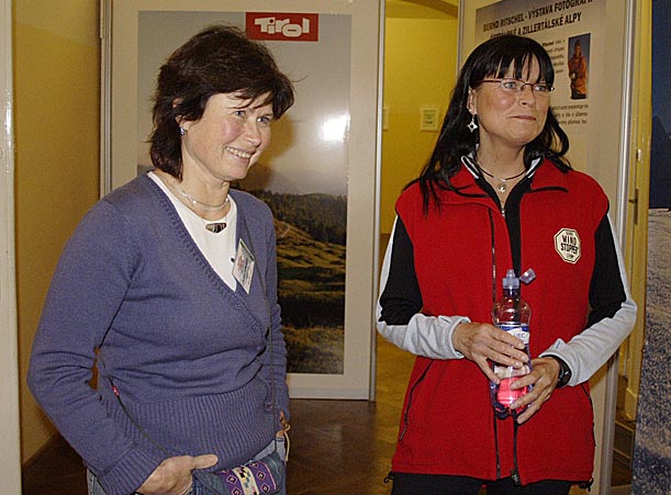 Alena Čepelková-Ottová a Zuzana Hofmanová
