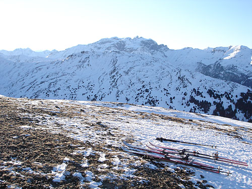 Letošní zima ... (pohled na Stubai)