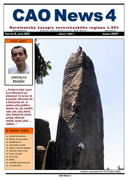 Cao News duben 2007, repro Horyinfo