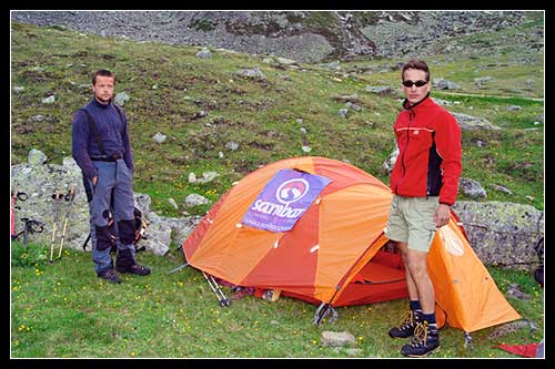 Bivak v údoli Zaytal ( 2425 m.n.m. )