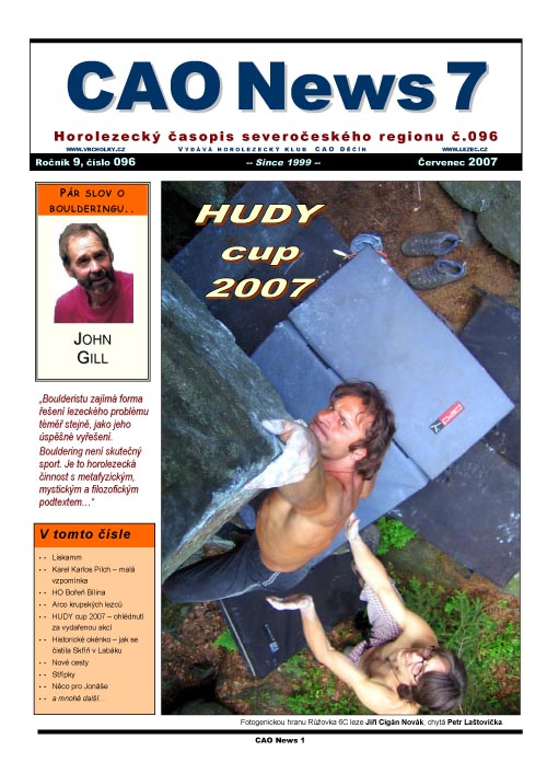 CAO News 7/2007