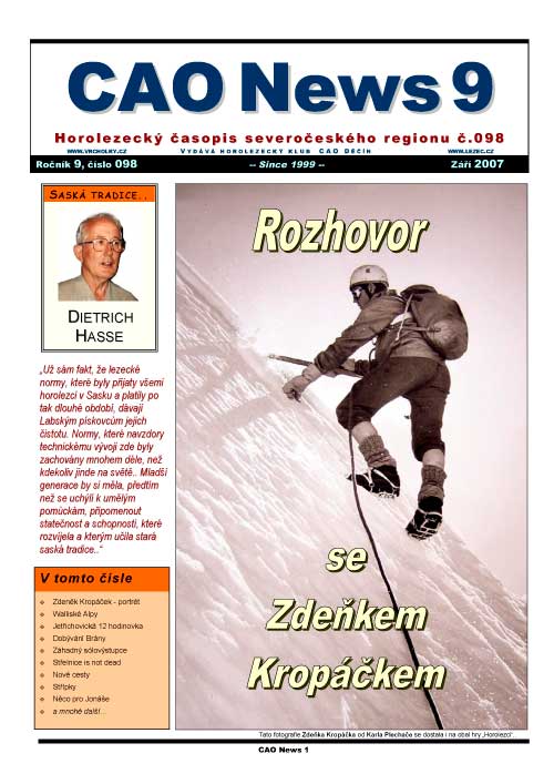 CAO News 9/2007, repro Horyinfo