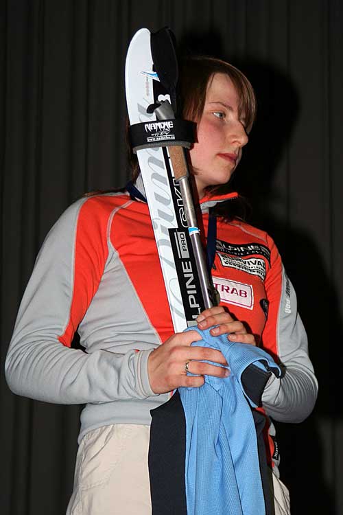 Karolína Grohová se zlatou medailí