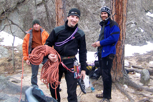 Ve "Skaláku" u Mt. Rushmore - Paul, Doudleba, Bouďák