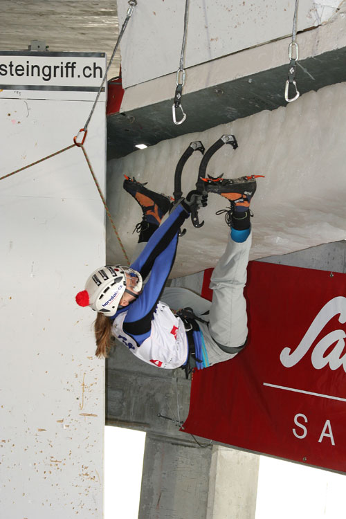 Lucie Hrozová v Saas Fee