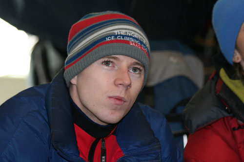 Jirka Pelikán v Saas Fee