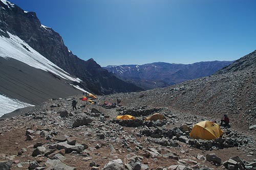 Tábor 1 - 4.900m