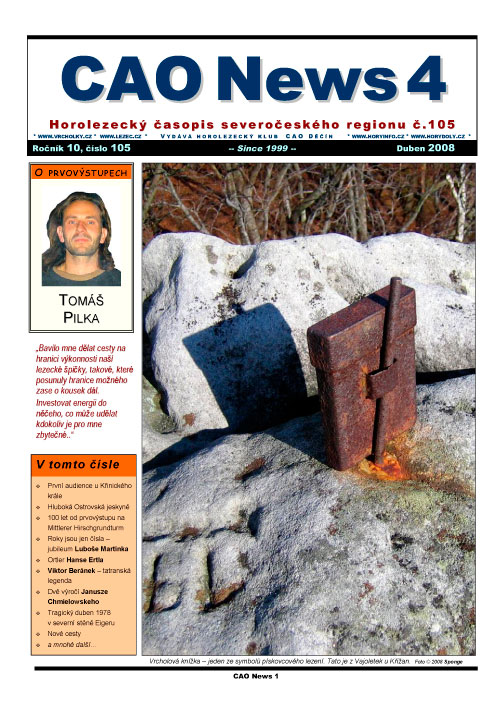 Cao News 4/2008, repro Horyinfo