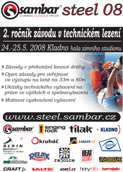 Pozvánka na závody Samar Steel