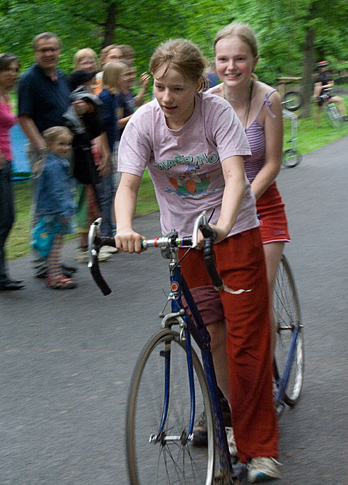 Tandem v cíli