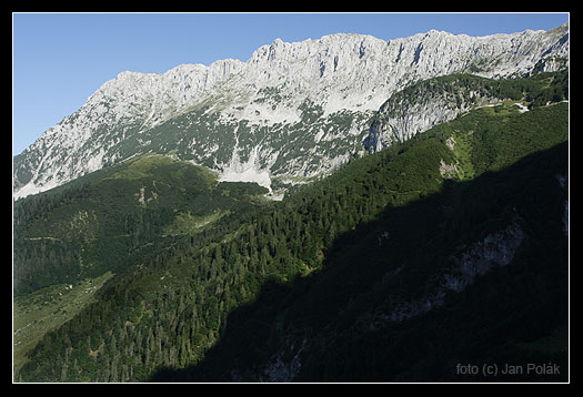 Západní část pohoří Wilder Kaiser