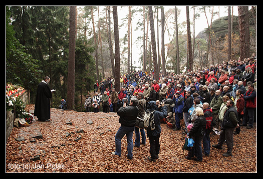 Rozloučení se Standou Šilhánem - Symbolický  památník ve Skaláku 16. 11. 2008