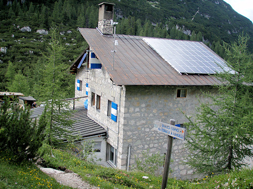 Chata Rifugio Vandelli al Sorapiss