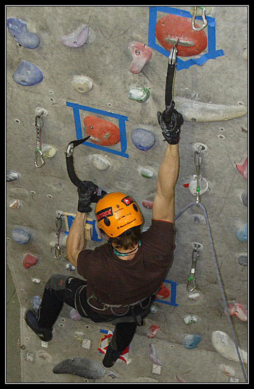 MČR 2008 v drytoolingu - Honza Horák