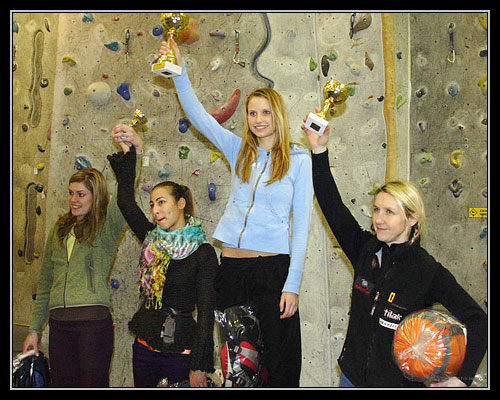 MČR 2008 - vítězky Lucka Hrozová, Jitka Mázlová, Lenka Frühbauerová a Miroslava Šestáková