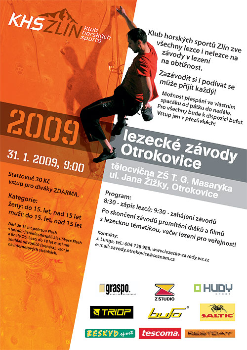 Lezecké závody v Otrokovicích
