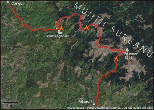 Mapka přechodu