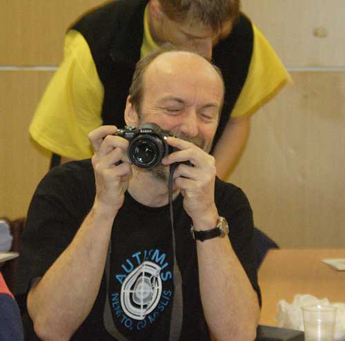Fotografující fotograf fotografoval fotografujícícho fotografa: Honza Puš