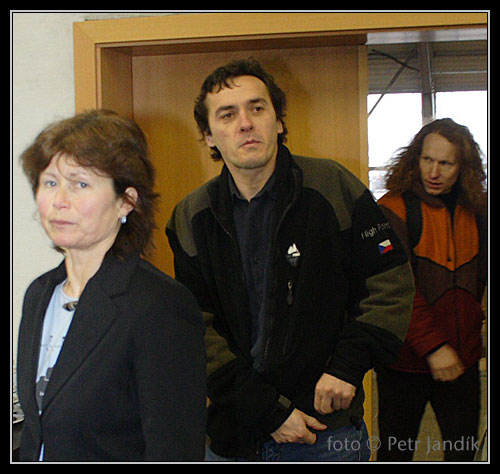 Alena Čepelková, Martin Minařík a Dušan 