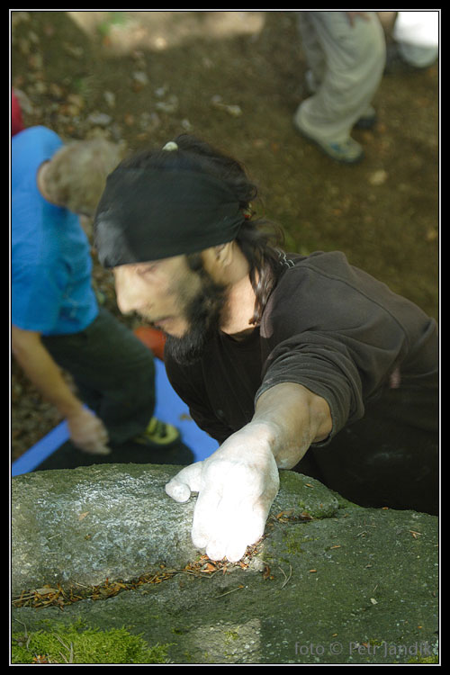 PADání 2009 - Philippe Ribiere na Ementálu, Devítka 4+