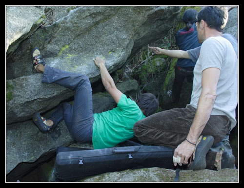 PADání 2009 - Růžová zahrada, Převislé schody,6A+ SD