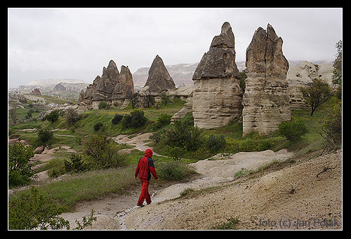 Cestou zpět do Göreme