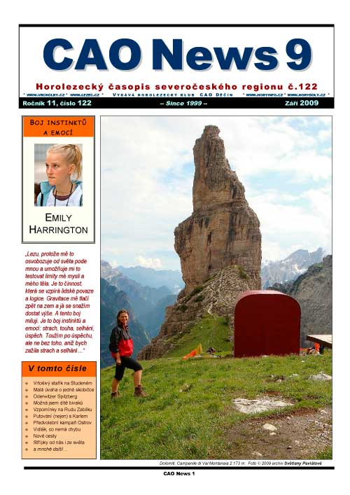 Cao News 09/2009, repro Horyinfo