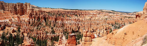 Bryce Canyon, Celkový pohled na Bryce Canyon