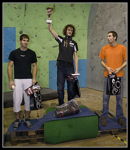 Martin Stráník, Adam Ondra, Kuba Hlaváček