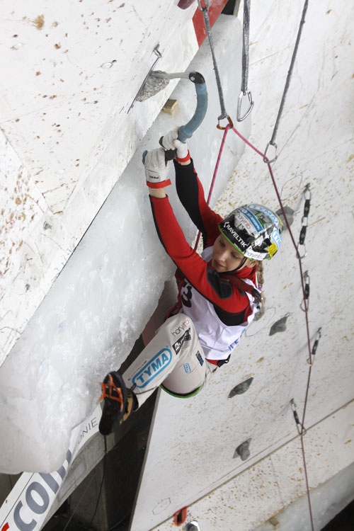 Saas Fee světový pohár 2010, Lucka Hrozová semifinále 1