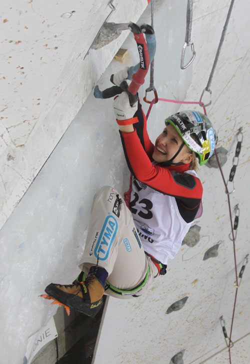 Saas Fee světový pohár 2010, Lucka Hrozová semifinále 2