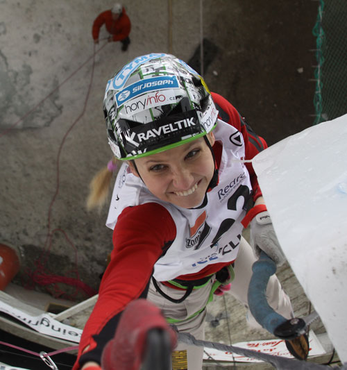 Saas Fee světový pohár 2010, Lucka Hrozová semifinále 3