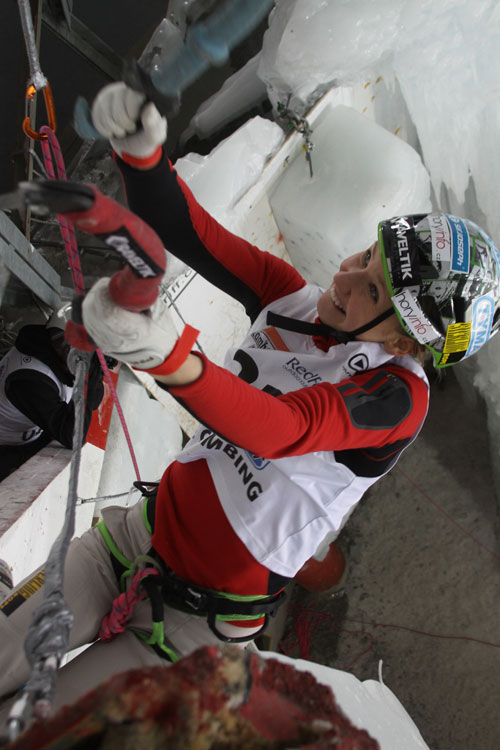 Saas Fee světový pohár 2010, Lucka Hrozová semifinále 4