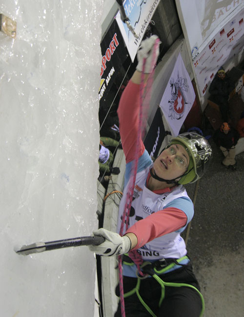 Saas Fee světový pohár 2010, finále, Radka Petkova 1