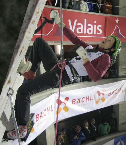 Saas Fee světový pohár 2010, finále, Stéphanie Maureau 3