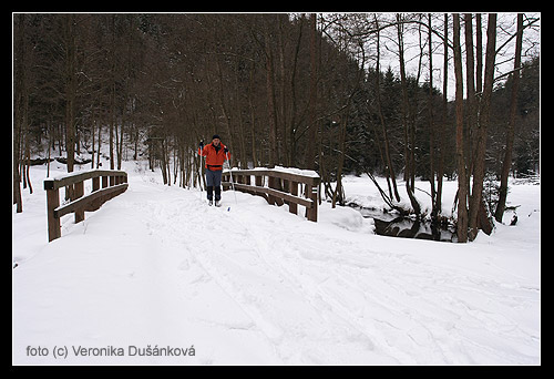 Přejíždíme most u Hühnerkopf