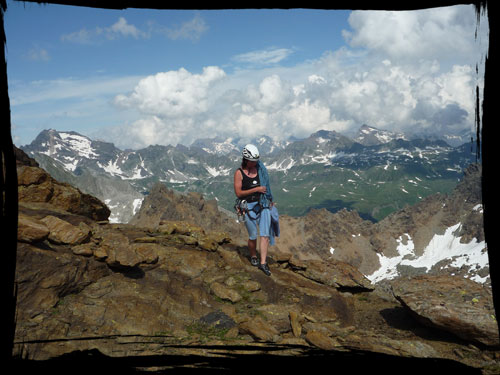 Punta Rosa - výlez na plato