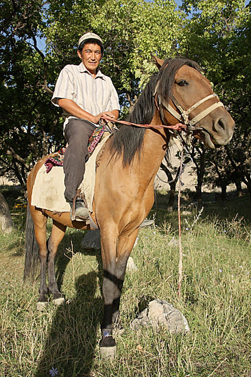 Místní pastevec a průvodce - Žapár