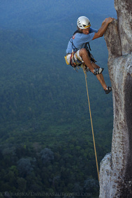 David ve své cestě Polish Princess (7b+max, 270m) 