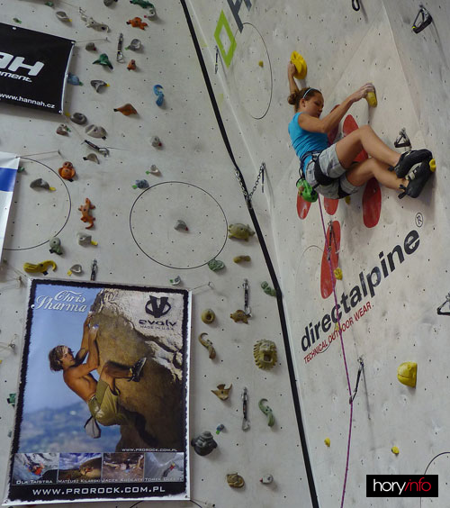 Kateřina Švecová a Chris Sharma