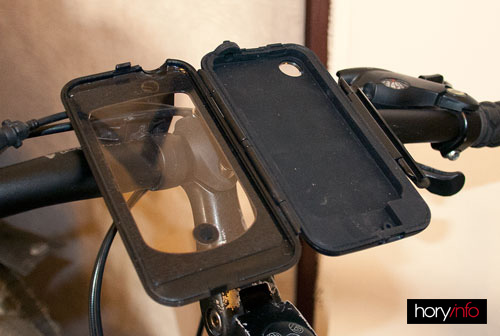 Otevřený Bike Mount na řídítkách